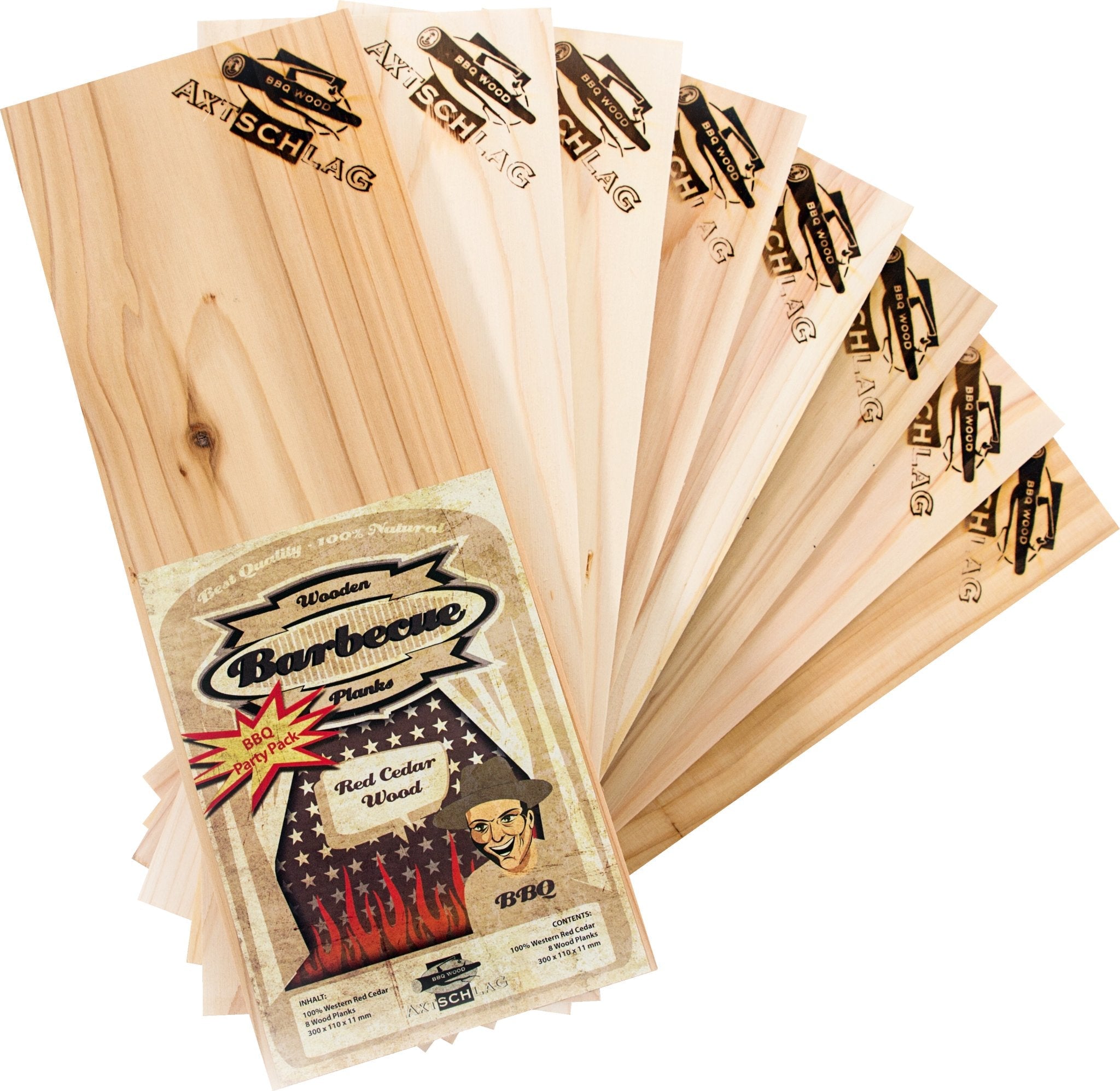 Axtschlag Grillbretter, Red Cedar Partypack - Grillstar.deAxtschlag Grillbretter, Red Cedar PartypackAxtschlagGrillstar.de10000564260186641527