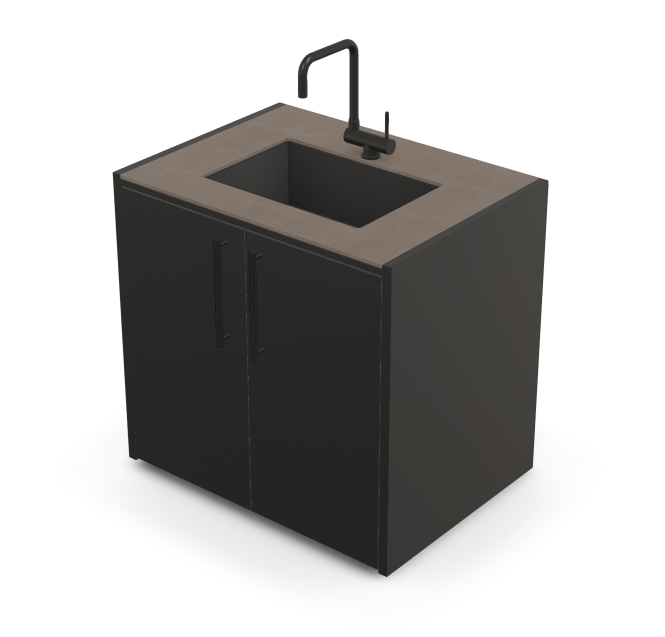 Brabura CT 90 Waschbeckenmodul - Grillstar.deBrabura CT 90 WaschbeckenmodulBraburaGrillstar.de