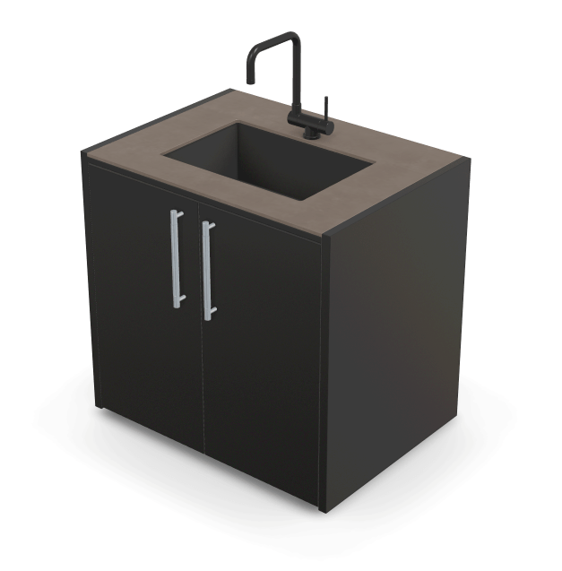 Brabura CT 90 Waschbeckenmodul - Grillstar.deBrabura CT 90 WaschbeckenmodulBraburaGrillstar.de