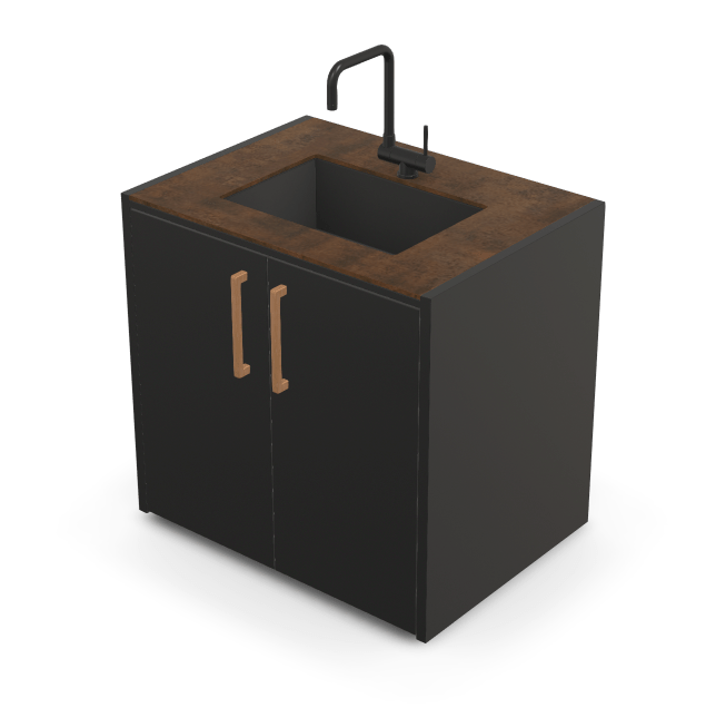 Brabura CT 90 Waschbeckenmodul - Grillstar.deBrabura CT 90 WaschbeckenmodulBraburaGrillstar.de