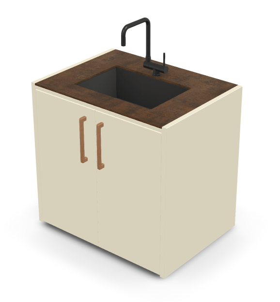 Brabura CT 90 Waschbeckenmodul - Grillstar.deBrabura CT 90 WaschbeckenmodulBraburaGrillstar.de