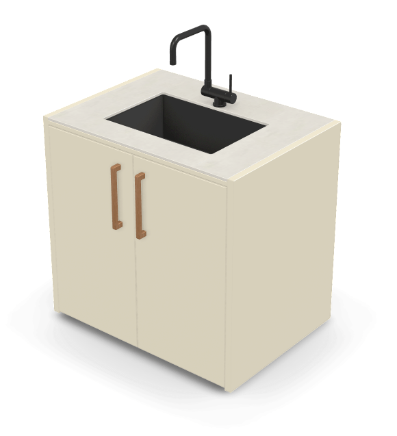 Brabura CT 90 Waschbeckenmodul - Grillstar.deBrabura CT 90 WaschbeckenmodulBraburaGrillstar.de