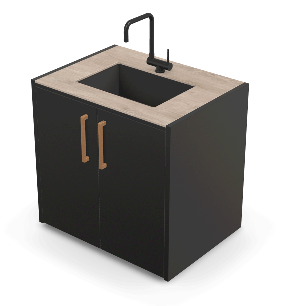 Brabura CT 90 Waschbeckenmodul - Grillstar.deBrabura CT 90 WaschbeckenmodulBraburaGrillstar.de