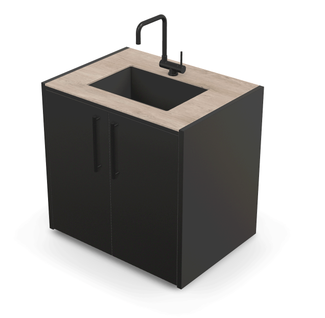 Brabura CT 90 Waschbeckenmodul - Grillstar.deBrabura CT 90 WaschbeckenmodulBraburaGrillstar.de