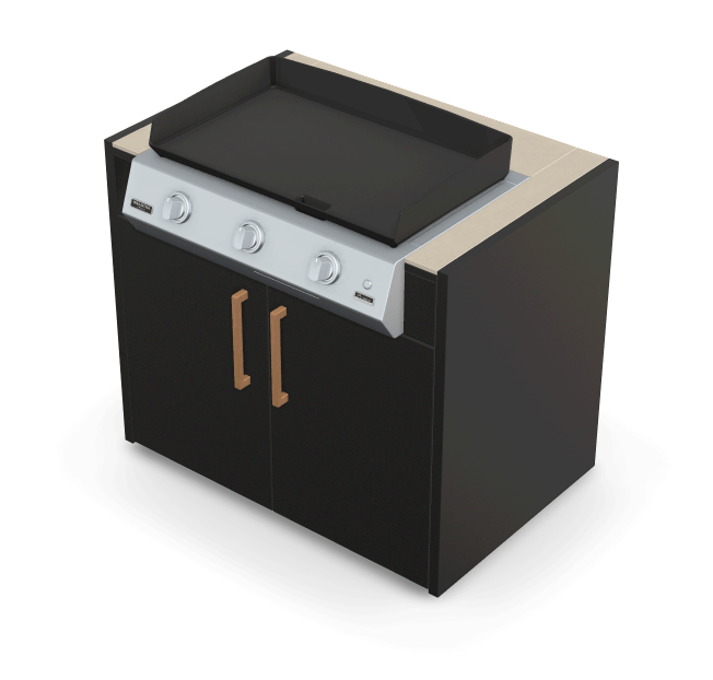 Brabura KC 100 Plancha Körper - Grillstar.deBrabura KC 100 Plancha KörperBraburaGrillstar.de