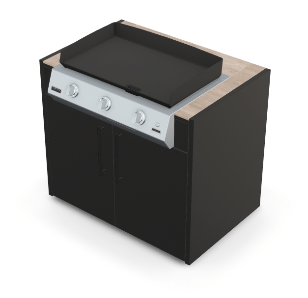 Brabura KC 100 Plancha Körper - Grillstar.deBrabura KC 100 Plancha KörperBraburaGrillstar.de