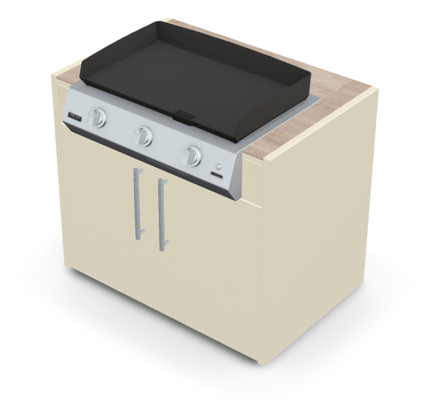 Brabura KC 100 Plancha Körper - Grillstar.deBrabura KC 100 Plancha KörperBraburaGrillstar.de