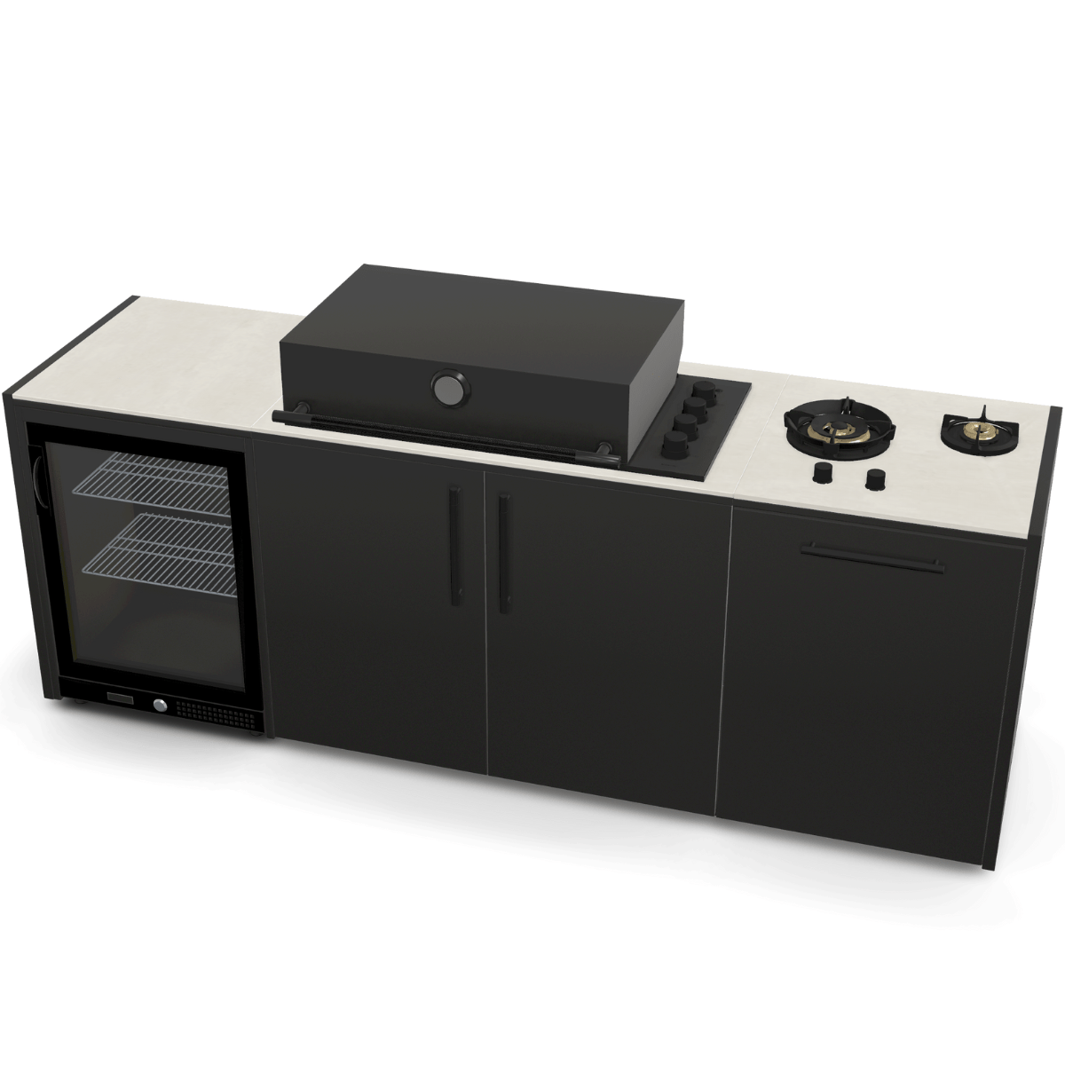 Brabura The Backyard ONE Black & White - Grillstar.deBrabura The Backyard ONE Black & WhiteBraburaGrillstar.de