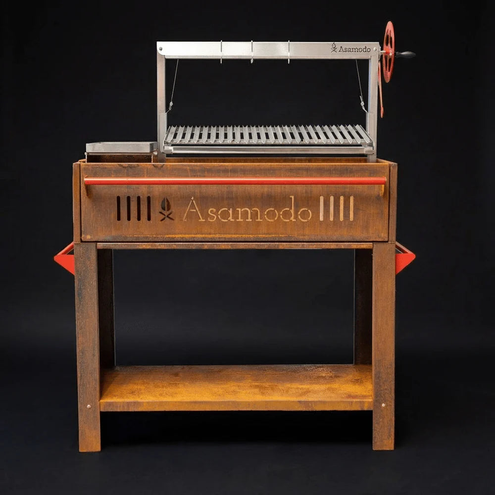 Asamodo Brasa Corten - Argentinischer Asado Holzkohlegrill