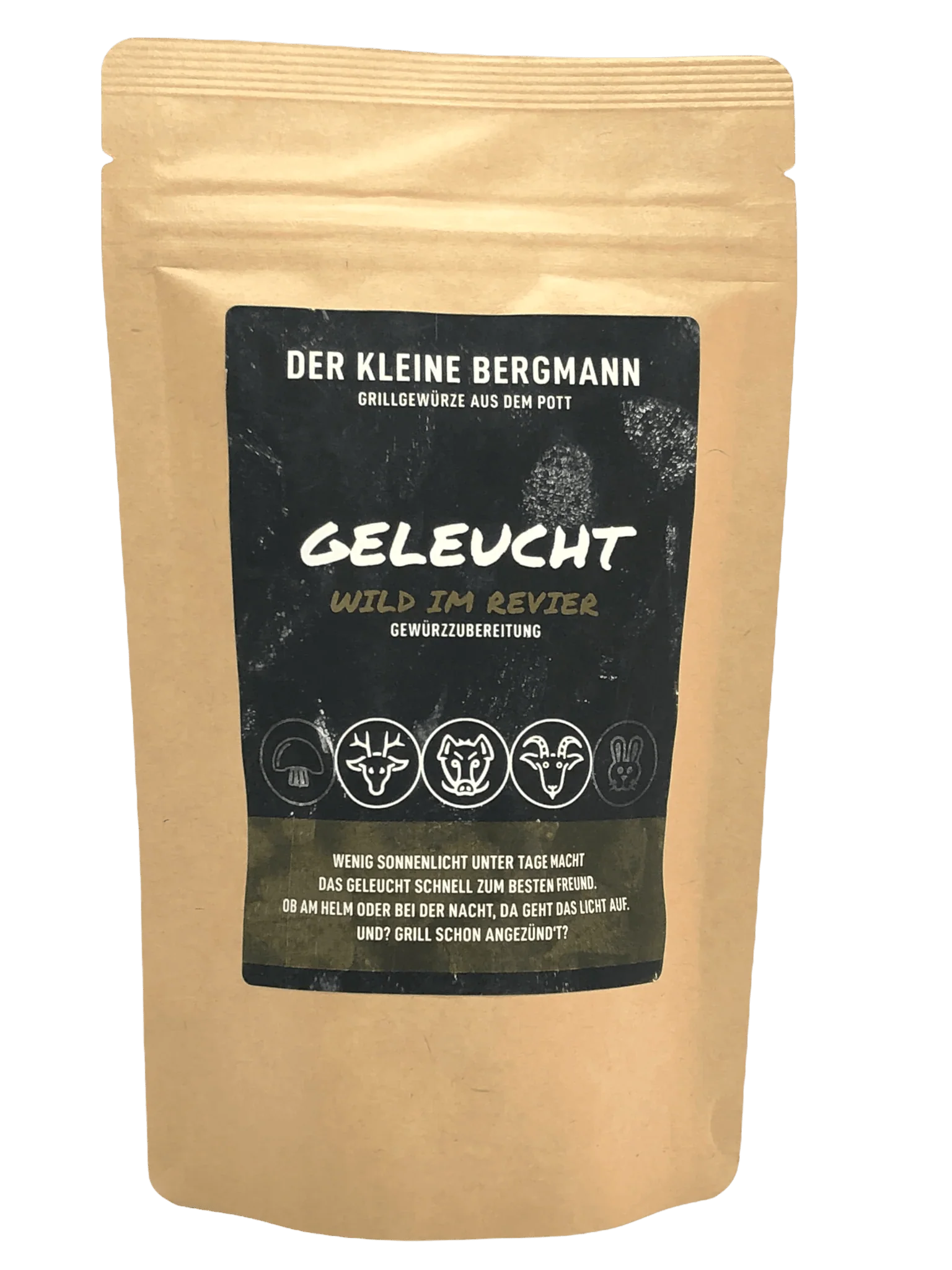 Der Kleine Bergmann Geleucht Wild im Revier, 100g Beutel - Grillstar.deDer Kleine Bergmann Geleucht Wild im Revier, 100g BeutelDer kleine BergmannGrillstar.de