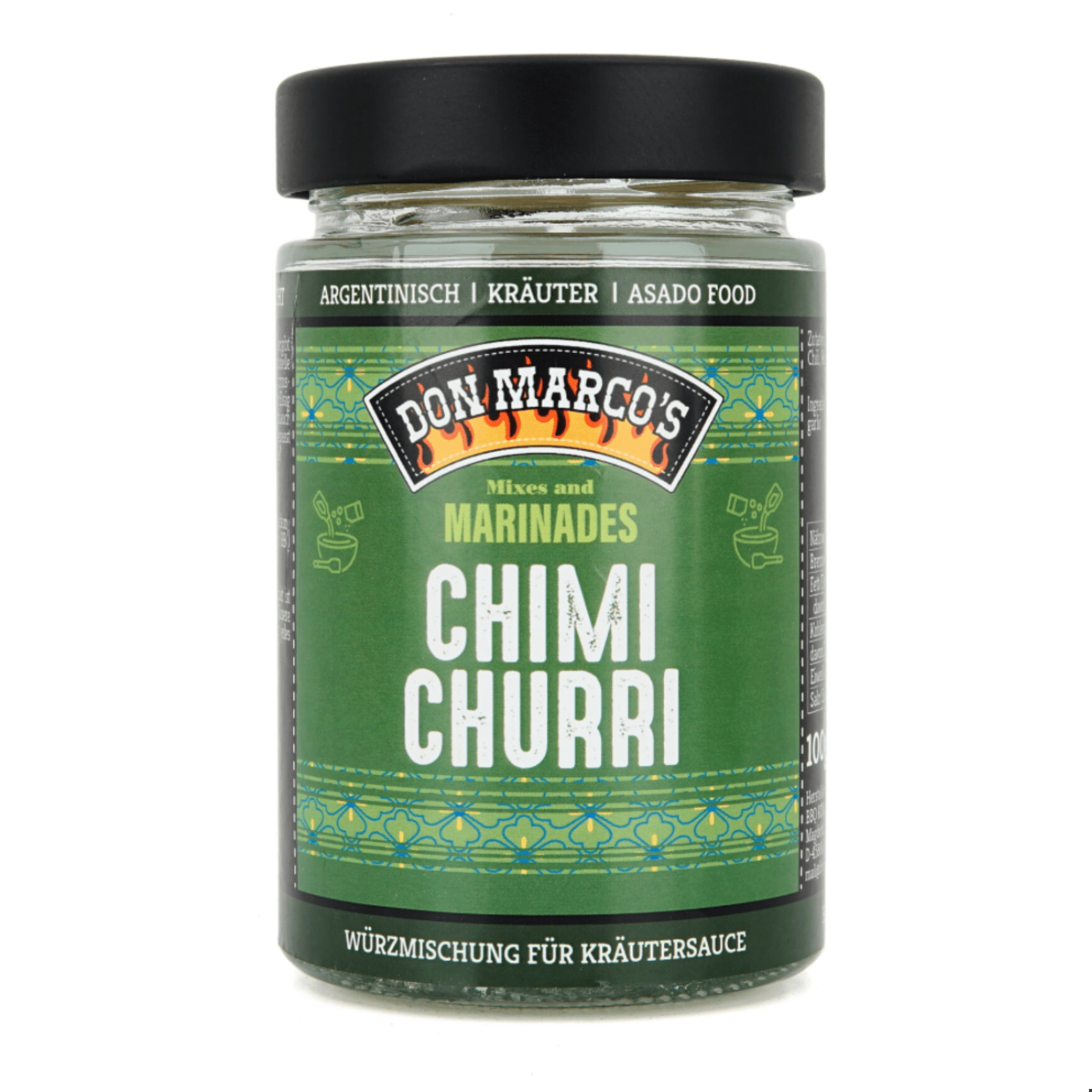 Don Marco's Chimichurri - 100g Glas - Grillstar.deDon Marco's Chimichurri - 100g GlasGewürzDon Marco'sGrillstar.de