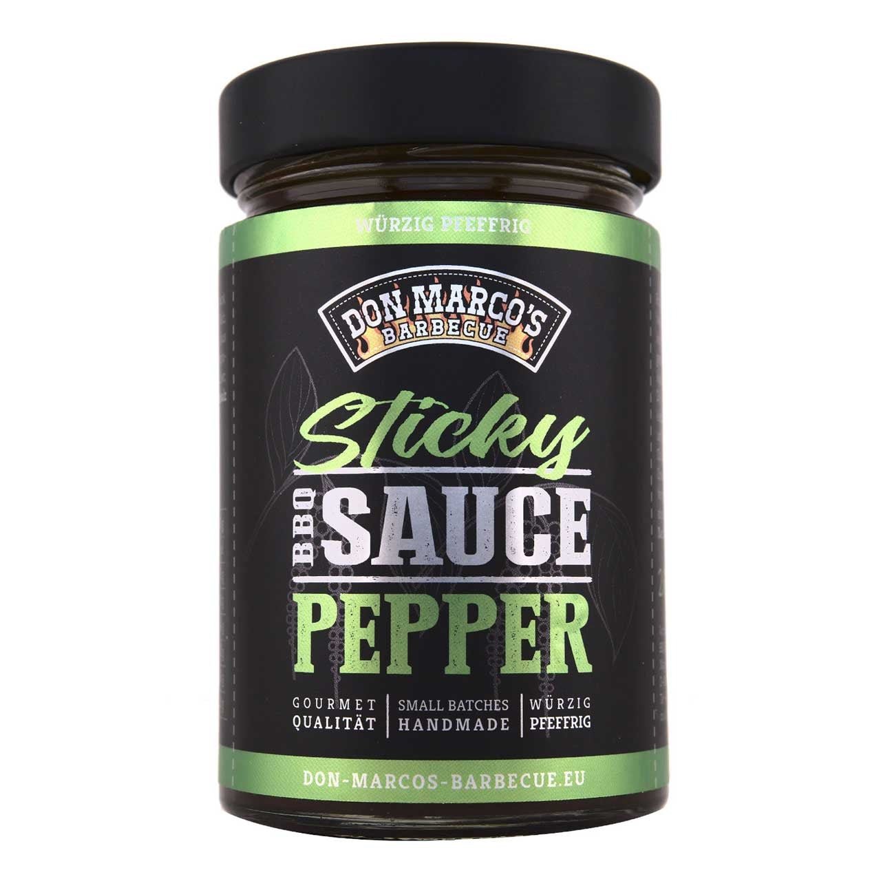 Don Marco's Sticky Pepper BBQ Sauce - Grillstar.deDon Marco's Sticky Pepper BBQ SauceDon Marco'sGrillstar.dedm202 - 0014260266350011