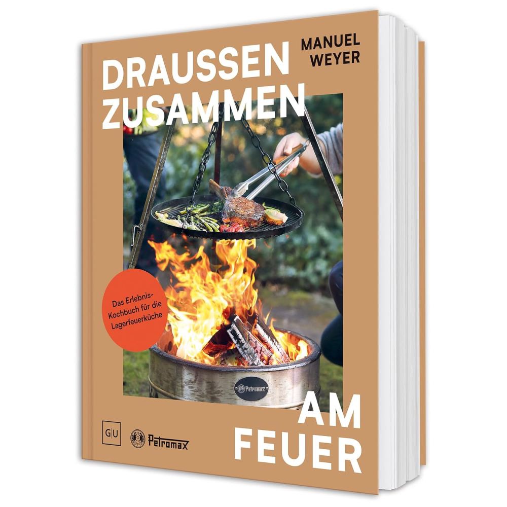 Buch Draußen zusammen am Feuer von Manuel Weyer
