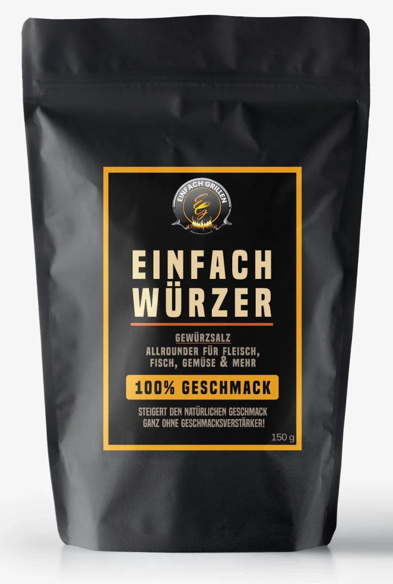 Einfach Grillen - Einfach Würzer Gewürzsalz - BABOSSAEinfach Grillen - Einfach Würzer GewürzsalzGewürzsalzBABOSSABABOSSA