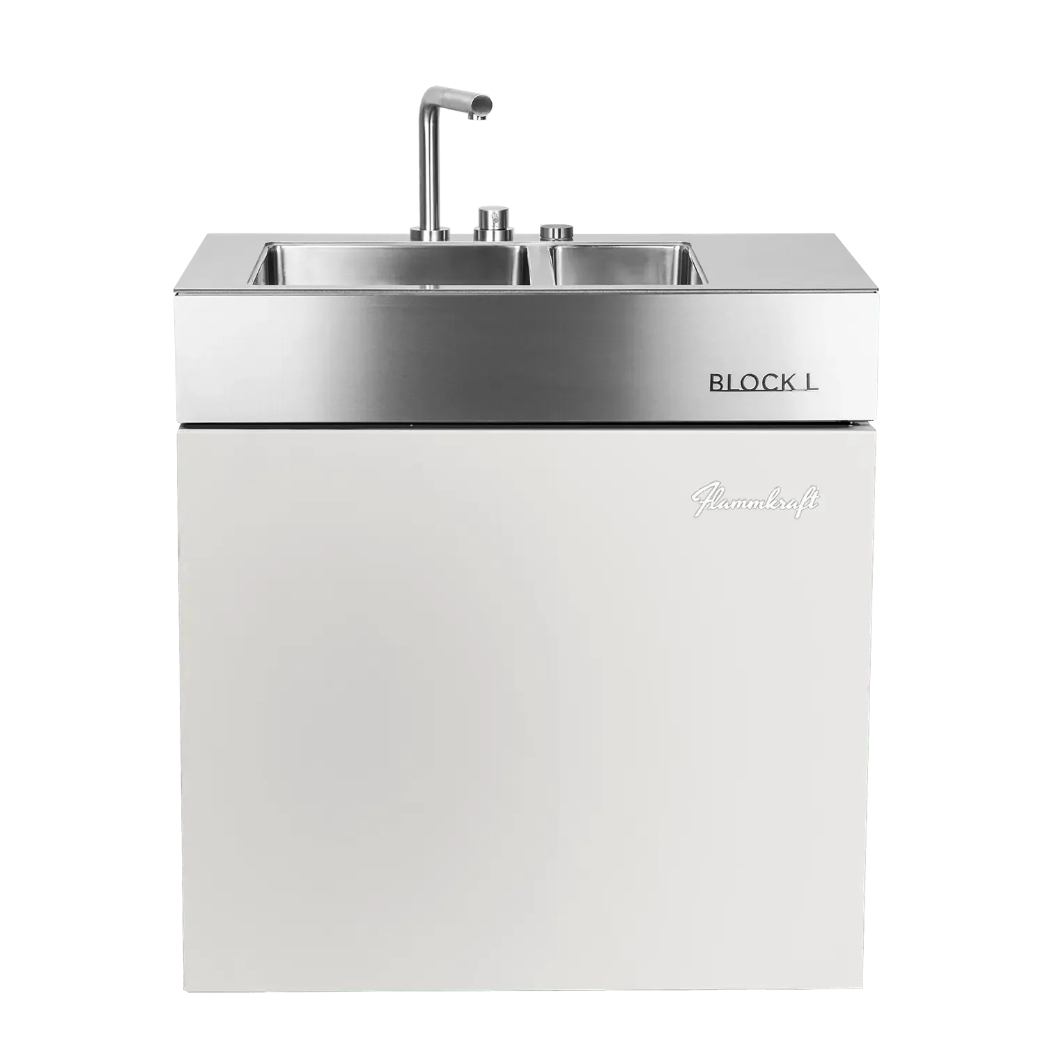 Flammkraft Block L, Elfenbeinweiß - Grillstar.deFlammkraft Block L, ElfenbeinweißFlammkraftGrillstar.de