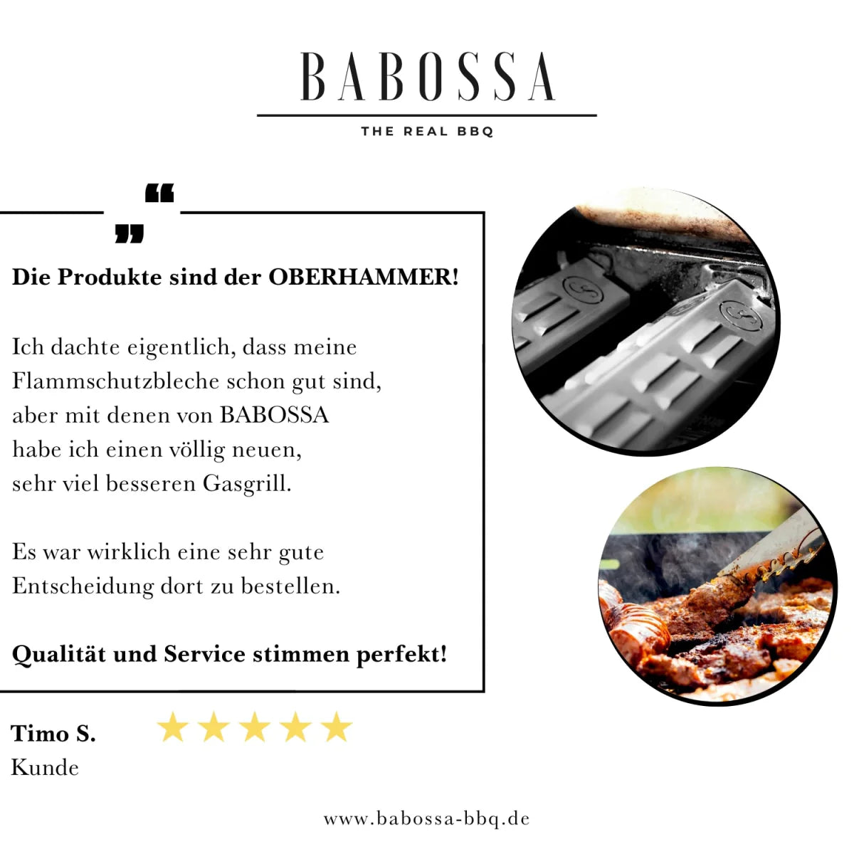 Flammschutzblech | Aromaschiene | V4A Edelstahl | Rösle Videro - BABOSSAFlammschutzblech | Aromaschiene | V4A Edelstahl | Rösle VideroFlammschutzblechRösleBABOSSA