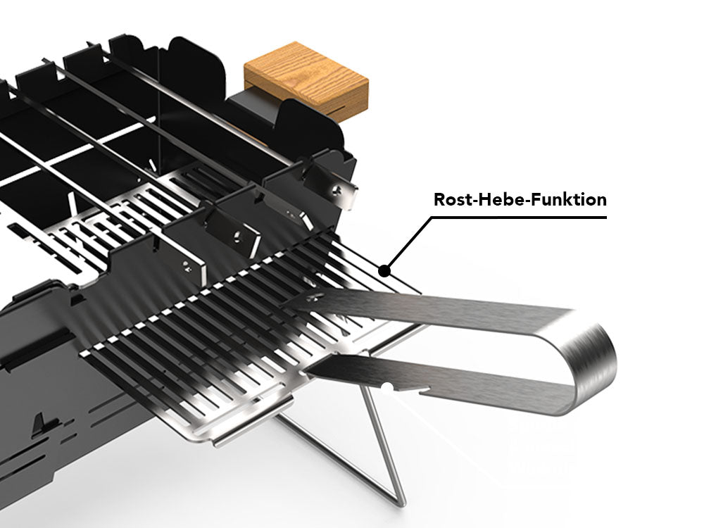 Knister Grill | Bundle | Gas | Edelstahl | Ausziehbar - BABOSSAKnister Grill | Bundle | Gas | Edelstahl | AusziehbarGrillKnisterBABOSSA