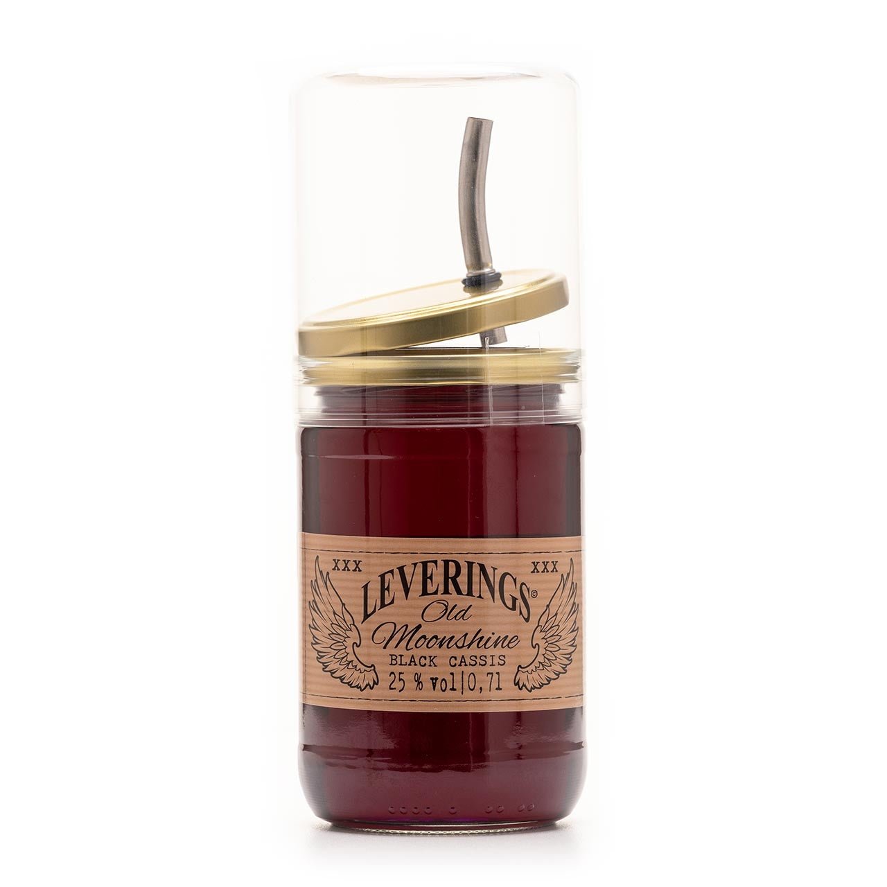 Leverings Old Moonshine Black Cassis, 0,7L - Grillstar.deLeverings Old Moonshine Black Cassis, 0,7LLeveringsGrillstar.deO5304001165005301