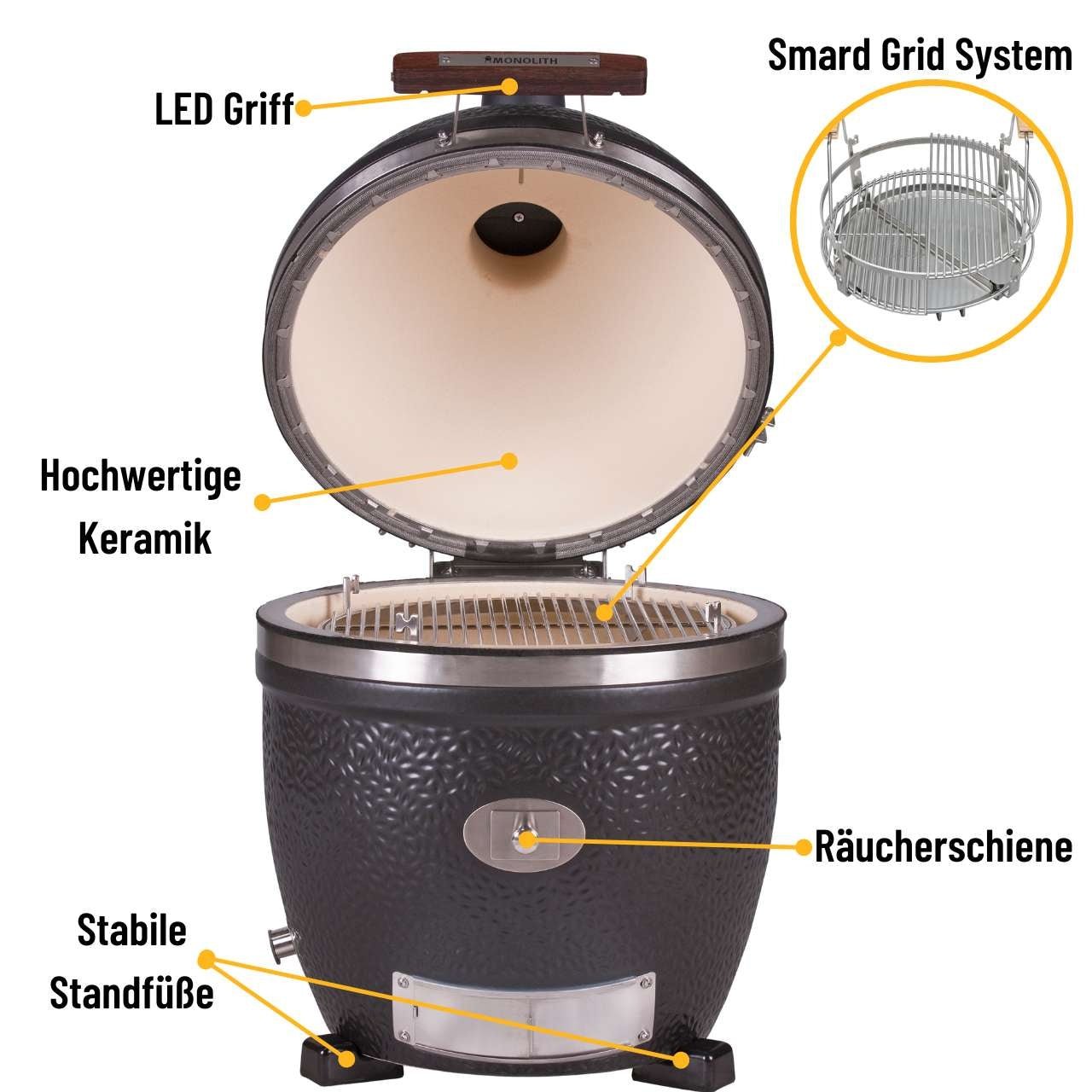 Monolith Avantgarde Classic - Grillstar.deMonolith Avantgarde ClassicMonolithGrillstar.de3010004260444584450