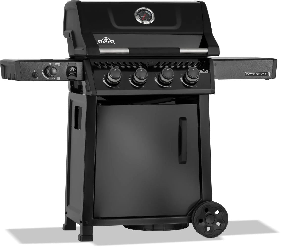 Napoleon Freestyle PRO 425, 4 Hauptbrenner, SIZZLE ZONE und Tür, schwarz | 2026 - Grillstar.deNapoleon Freestyle PRO 425, 4 Hauptbrenner, SIZZLE ZONE und Tür, schwarz | 2026NapoleonGrillstar.de