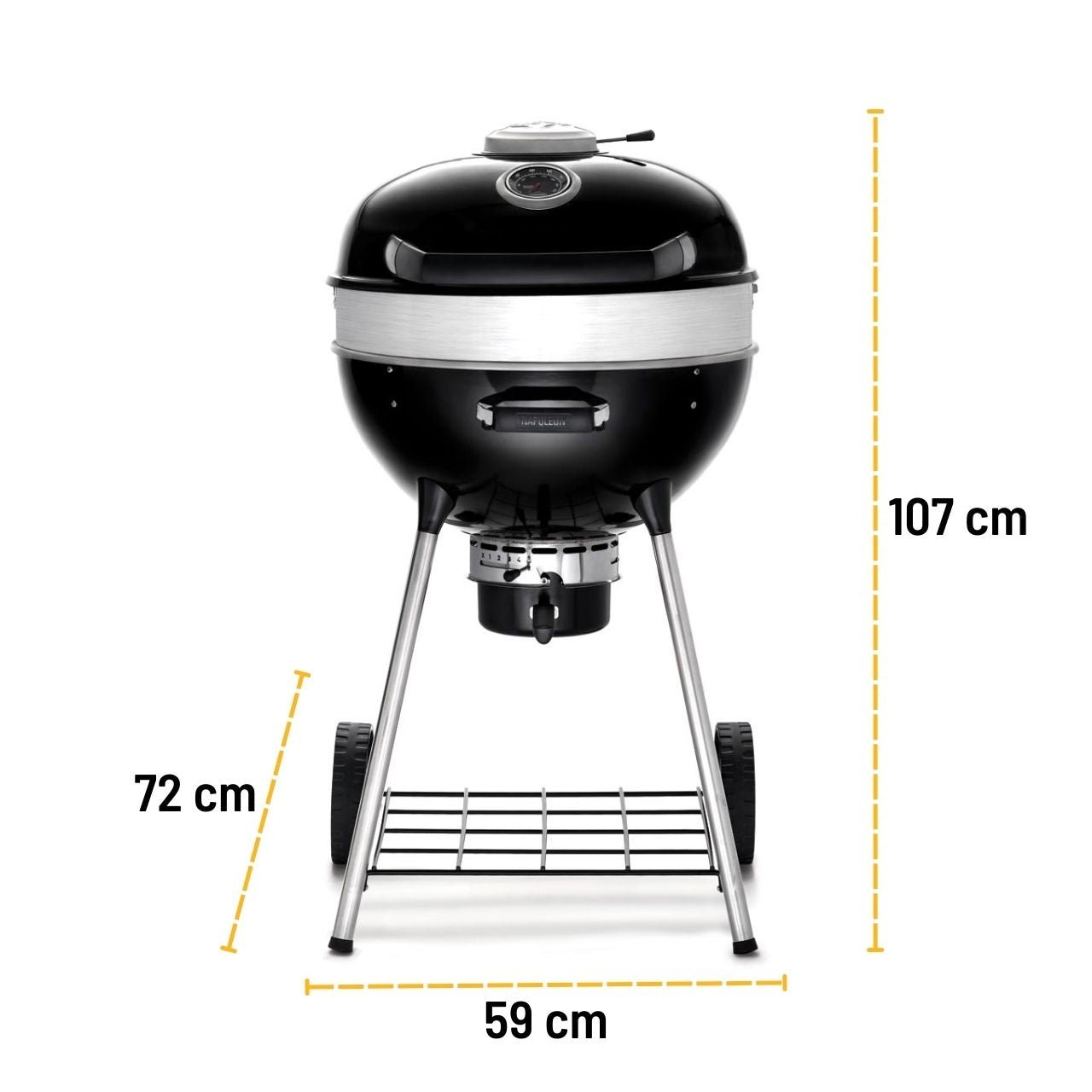 Napoleon PRO Holzkohle Kugelgrill, Ø 57 cm - Grillstar.deNapoleon PRO Holzkohle Kugelgrill, Ø 57 cmNapoleonGrillstar.dePRO22K - LEG - 30629162147011