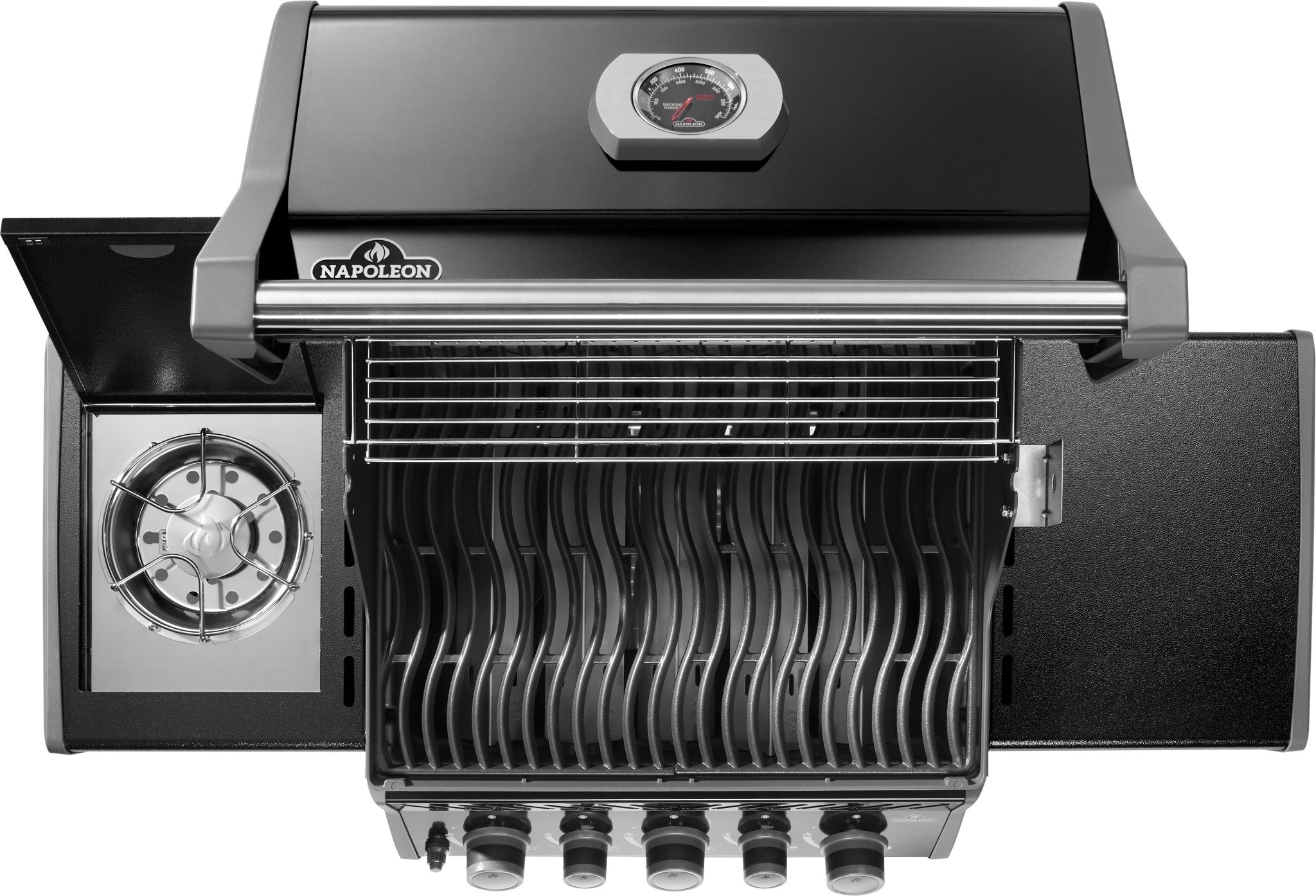 Napoleon Rogue 425, mit Heck - & Seitenbrenner inkl. Drehspieß (neustes Modell) - Grillstar.deNapoleon Rogue 425, mit Heck - & Seitenbrenner inkl. Drehspieß (neustes Modell)NapoleonGrillstar.deRB425RSBPK - 2 - DE - R0629162151810