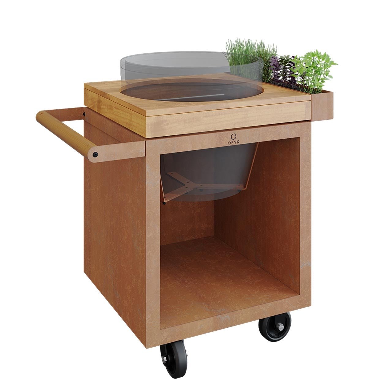 OFYR Kamado Table Corten 65 PRO Teakholz BGE - Grillstar.deOFYR Kamado Table Corten 65 PRO Teakholz BGEOFYRGrillstar.deO - K - T - 65 - PRO - TW - BGE6011407456448