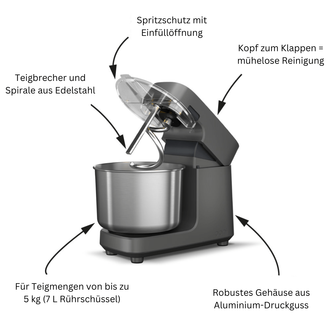 Ooni Halo Pro Spiral - Knetmaschine & Küchenmaschine Polar Weiß - Grillstar.deOoni Halo Pro Spiral - Knetmaschine & Küchenmaschine Polar WeißKnetmaschineOoniGrillstar.de
