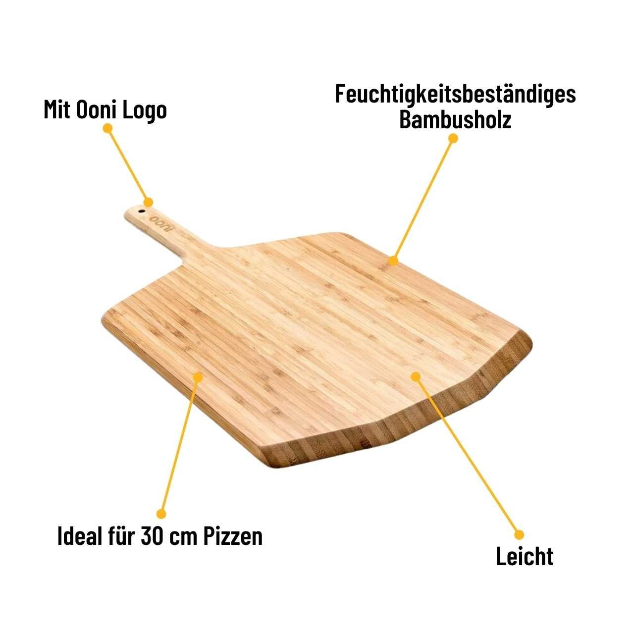 Ooni Pizzaschieber & Servierbrett - 30 cm - Grillstar.deOoni Pizzaschieber & Servierbrett - 30 cmOoniGrillstar.deUU - P082005060568341590
