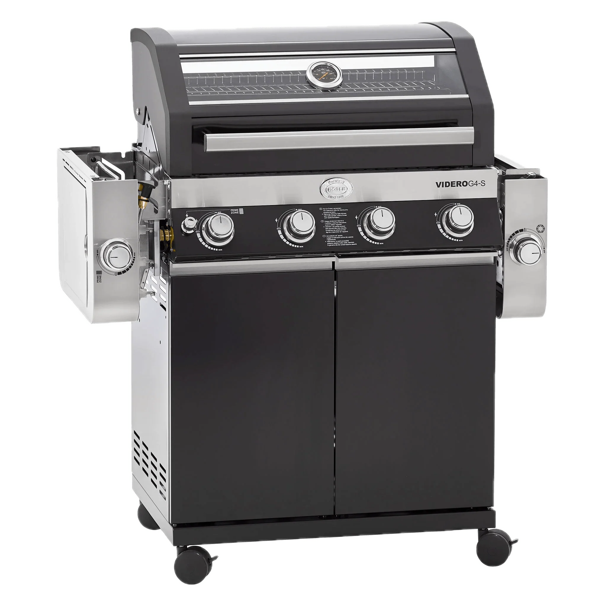 Rösle Videro G4 - S Vario+ 50mbar Schwarz | NEUSTES Modell - Grillstar.deRösle Videro G4 - S Vario+ 50mbar Schwarz | NEUSTES ModellRösleGrillstar.de255244004293255242