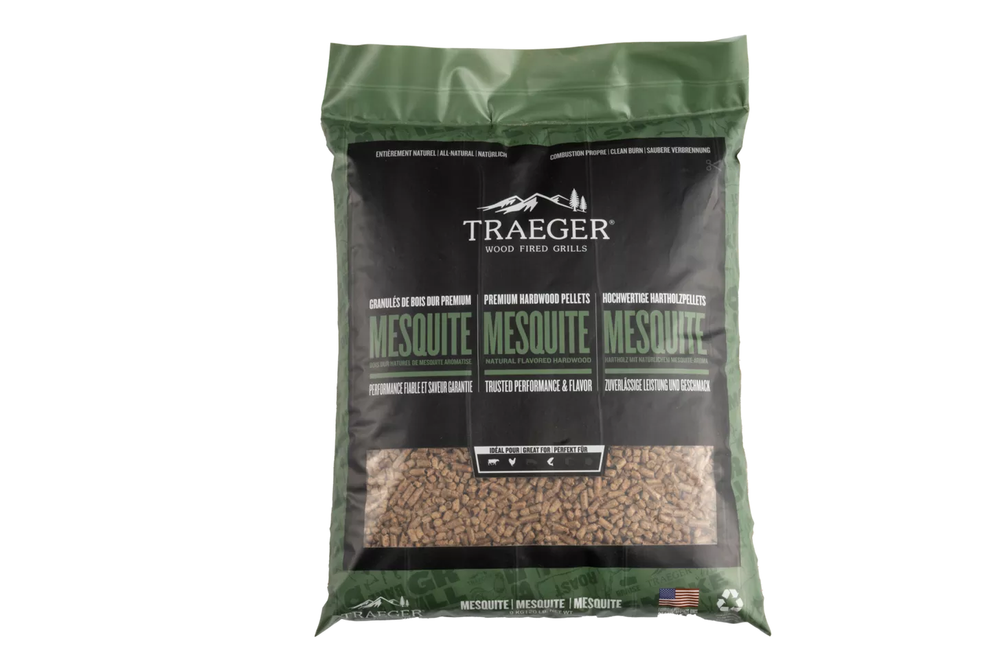 Traeger Smokey Pellets Mesquite 9 kg