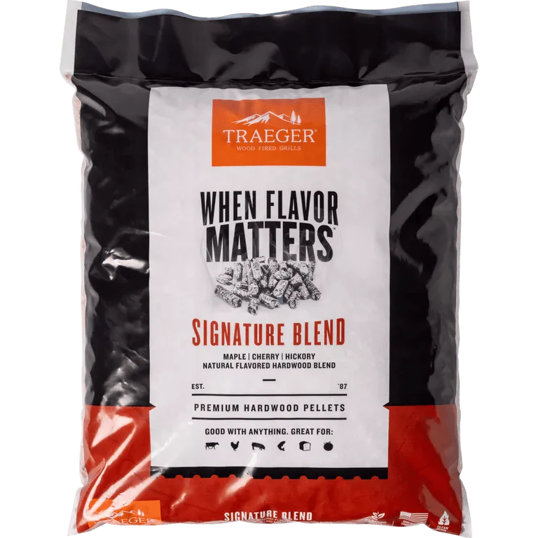 Traeger Pellets, Signature Blend 9kg - Grillstar.deTraeger Pellets, Signature Blend 9kgTraegerGrillstar.de