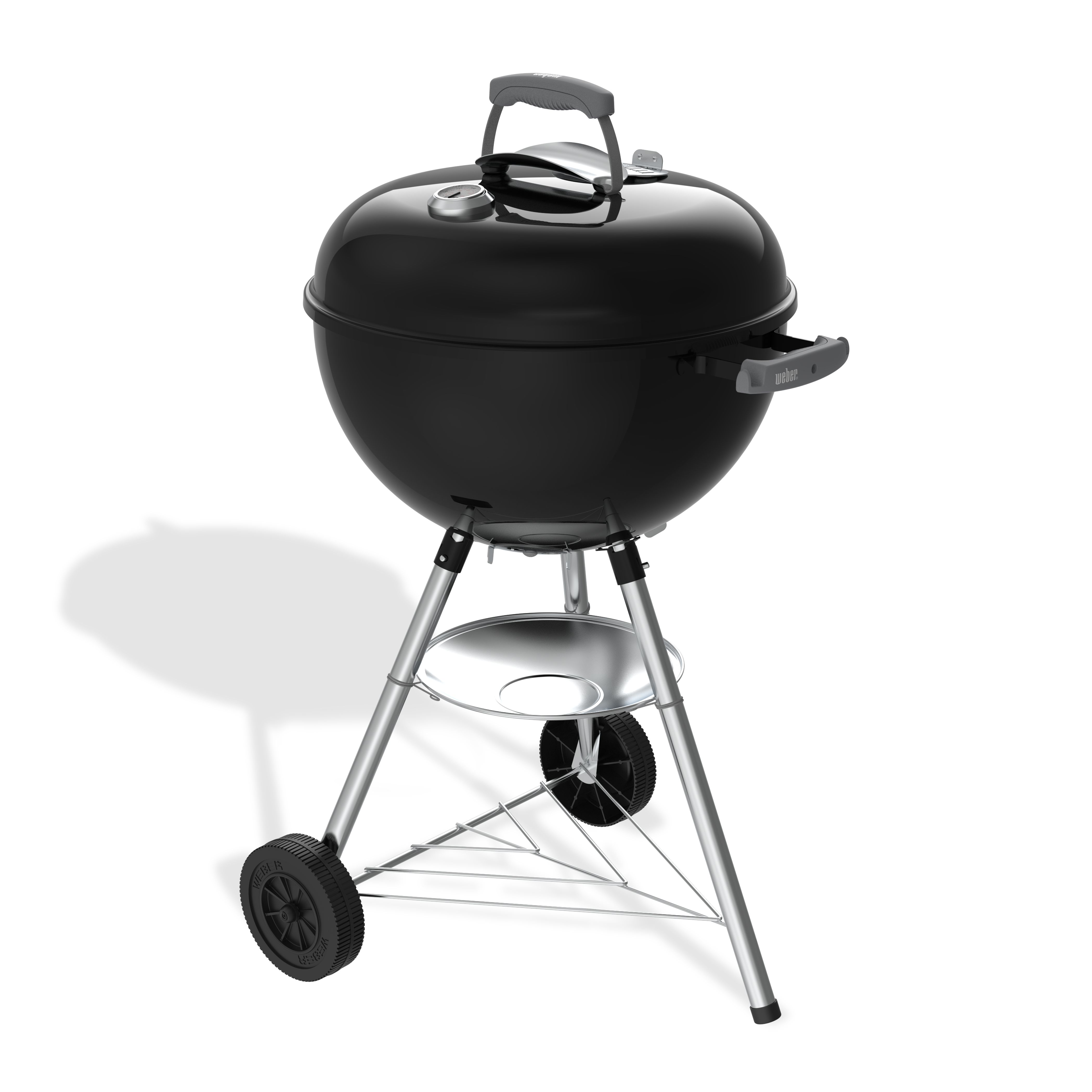 Weber Bar-B-Kettle Holzkohlegrill 47 cm, Schwarz