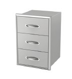 BroilChef ProSeries Built-In 3er Schublade