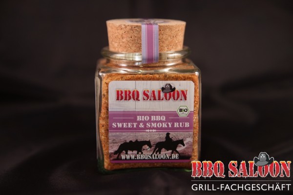 Bio BBQ Sweet&Smoky Rub BBQ Saloon 175gr