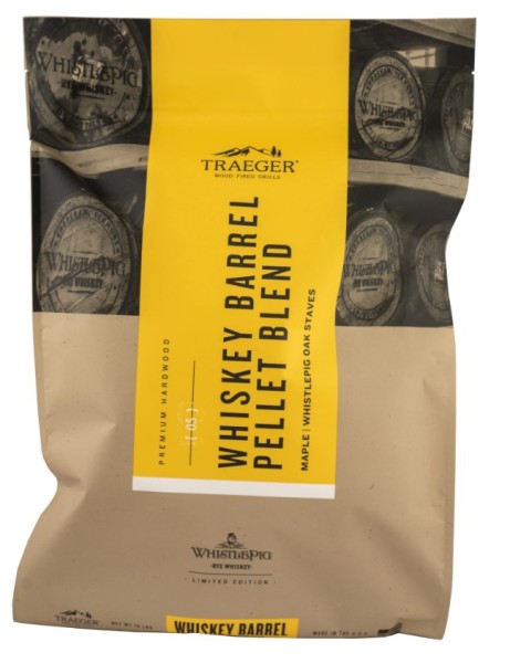 Traeger BBQ-Holzpellets Whiskey Barrel 8 kg Sack