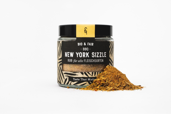 SOUL&SPICE BBQ New York Sizzle Bio 120 ml Glas