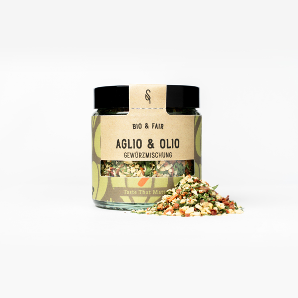 SOUL&SPICE Aglio & Olio Bio 120 ml Glas