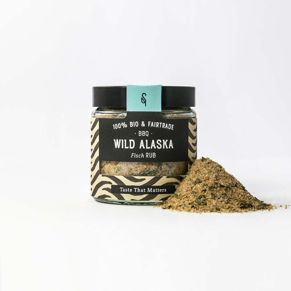 SOUL&SPICE BBQ Wild Alaska Fisch Bio 120 ml Glas