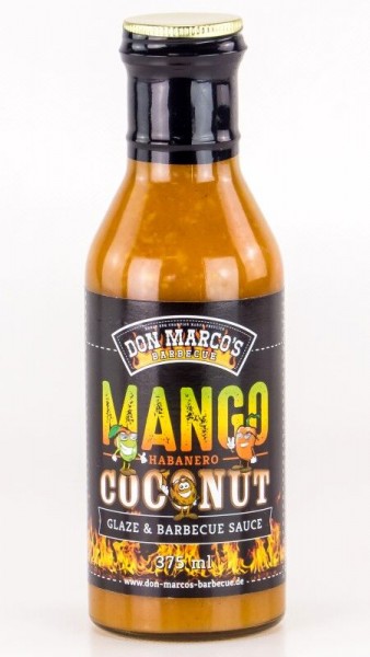 Mango Habanero Coconut Glaze & Barbecue Sauce