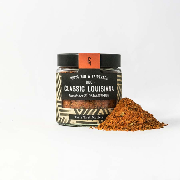 SOUL&SPICE BBQ Classic Lousiana Bio 120 ml Glas