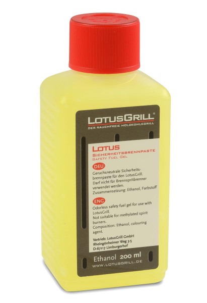 Sicherheitsbrennpaste 200 ml für LotusGrill