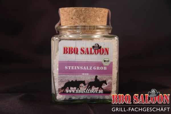 Stein-Salz (Ursalz) grob BBQ Saloon 200gr